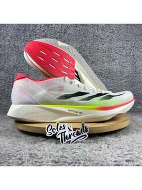 Adidas Adizero Takumi Sen 10 Running Size 11 Men White Black Lucid Red IH5712
